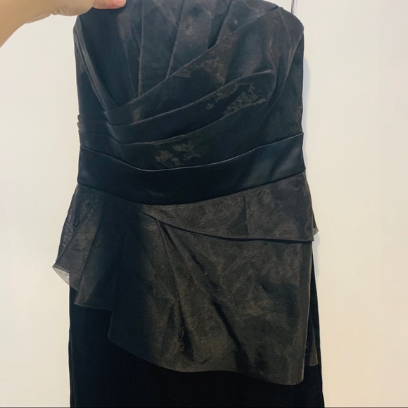 White House Black Market Dresses & Skirts - WHITE HOUSE BLACK MARKET Black Strapless Dress